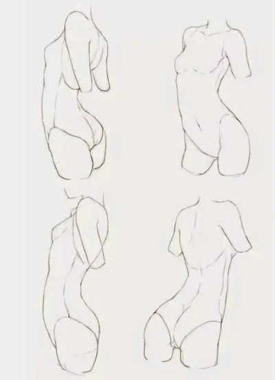 Референсы женской фигуры