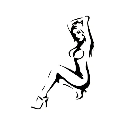 Рисованные эротические девушки