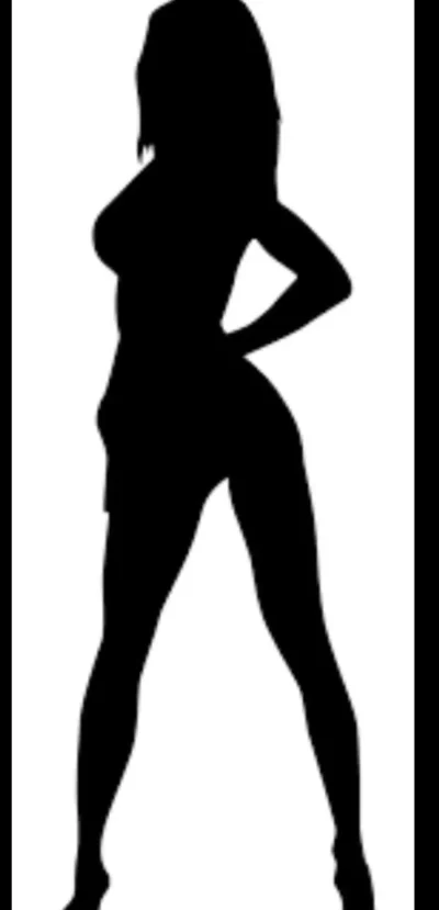 Силуэт женщина