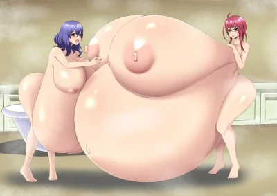 Голые беременные аниме