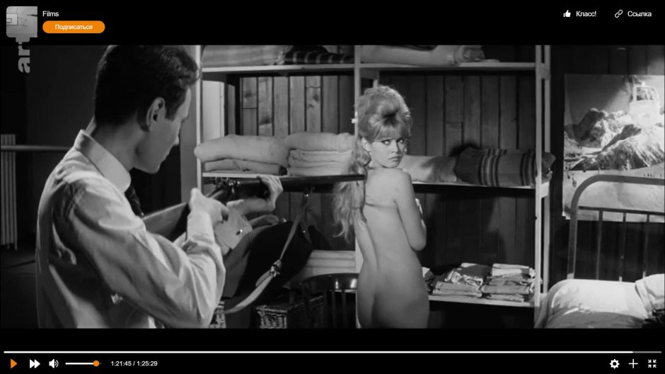 Эротические кадры из фильмов с бриджит бардо