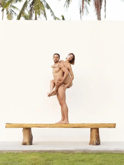 Мужчина и женщина ню hegreart