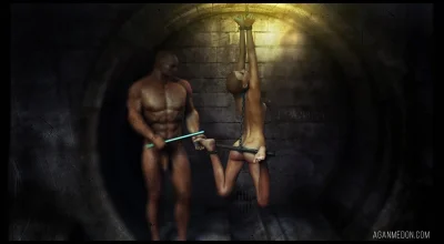 Бдсм темница тюрьма пытки 3д