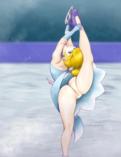 Фигуристка рисунок