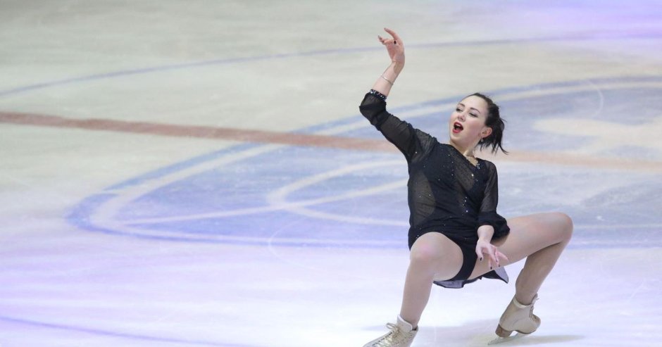 Алена леонова российская фигуристка