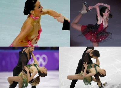 У фигуристки вывалилась грудь