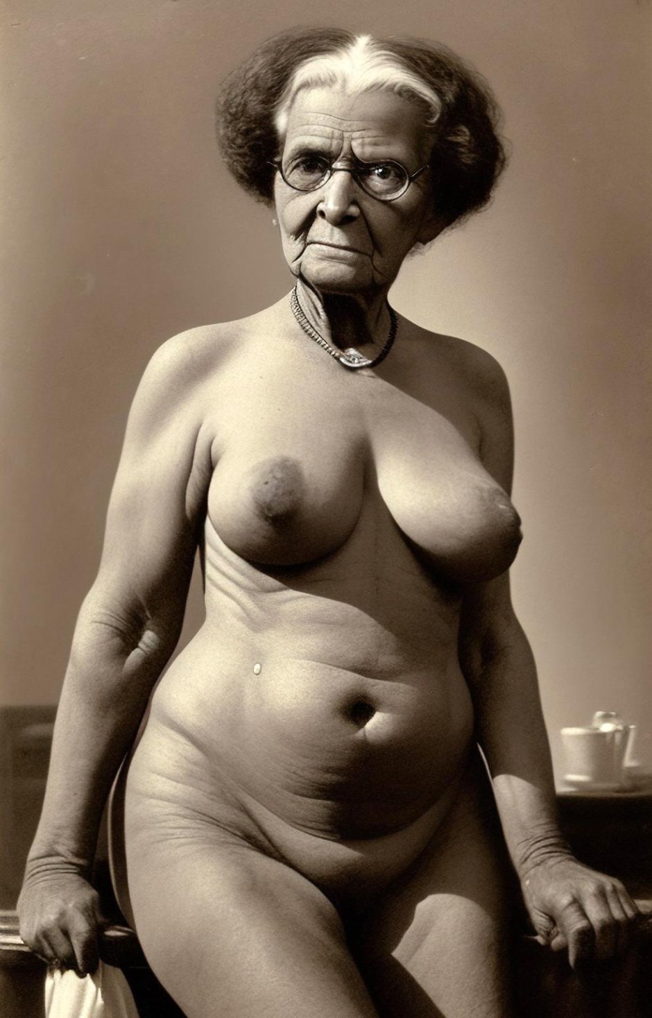 Старая женщина