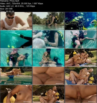 Порно в воде