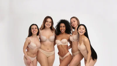 Женщина в нижнем белье