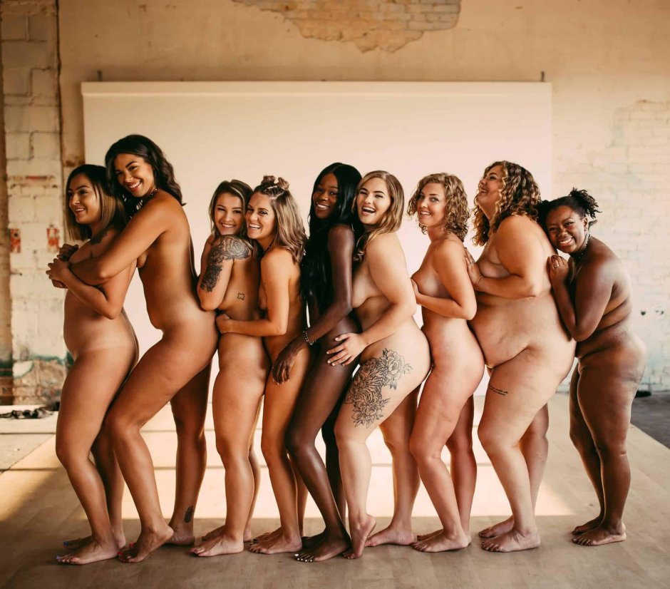 Голые девушки разных рас