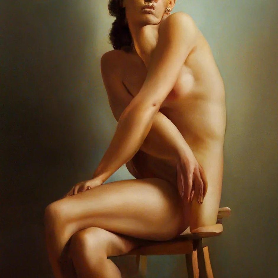 Картина обнаженная женщина