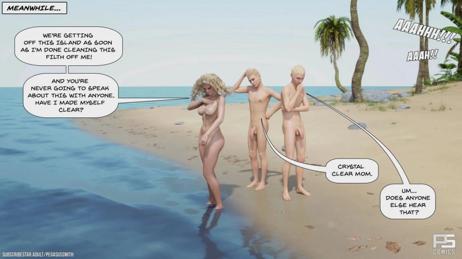 Нудистский курорт порнокомикс