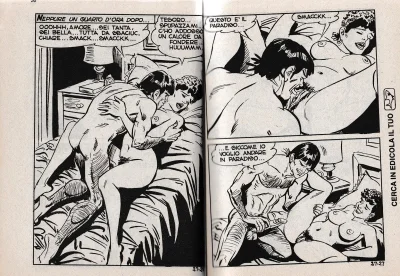 Итальянские эротические комиксы