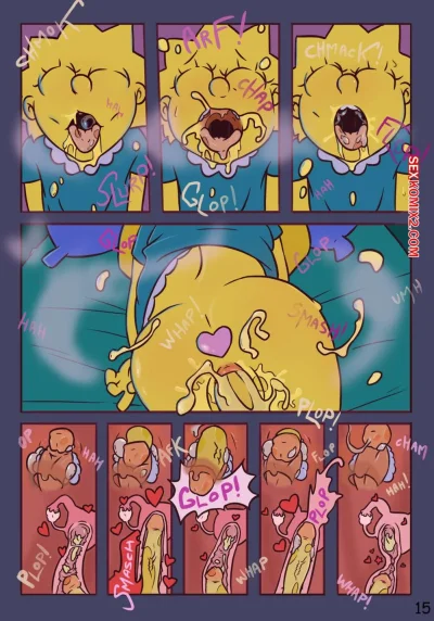 Порно комикс симпсон