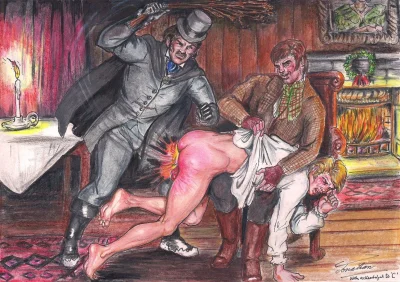 Живопись в стиле спанкинг