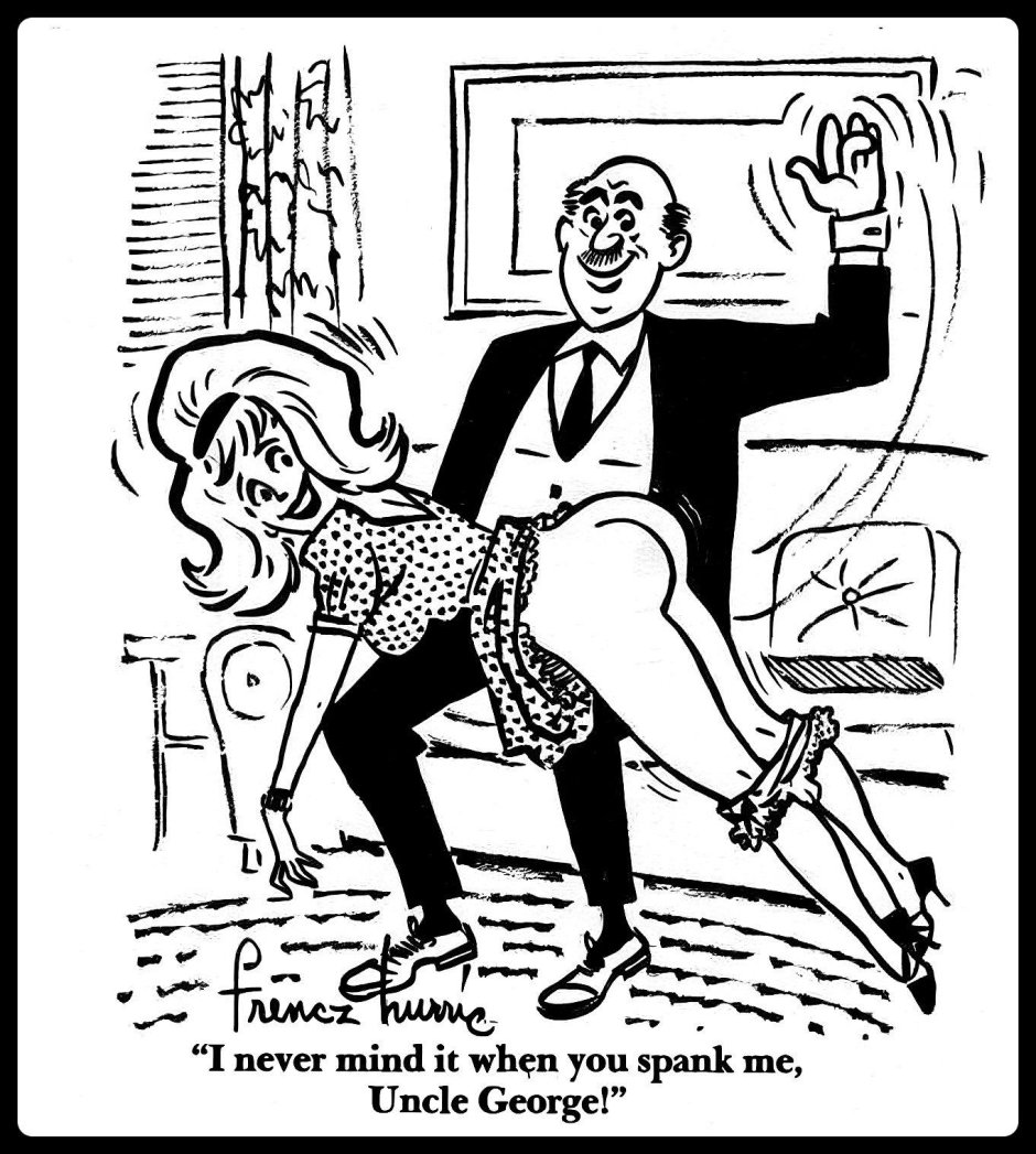 Spanking cartoon