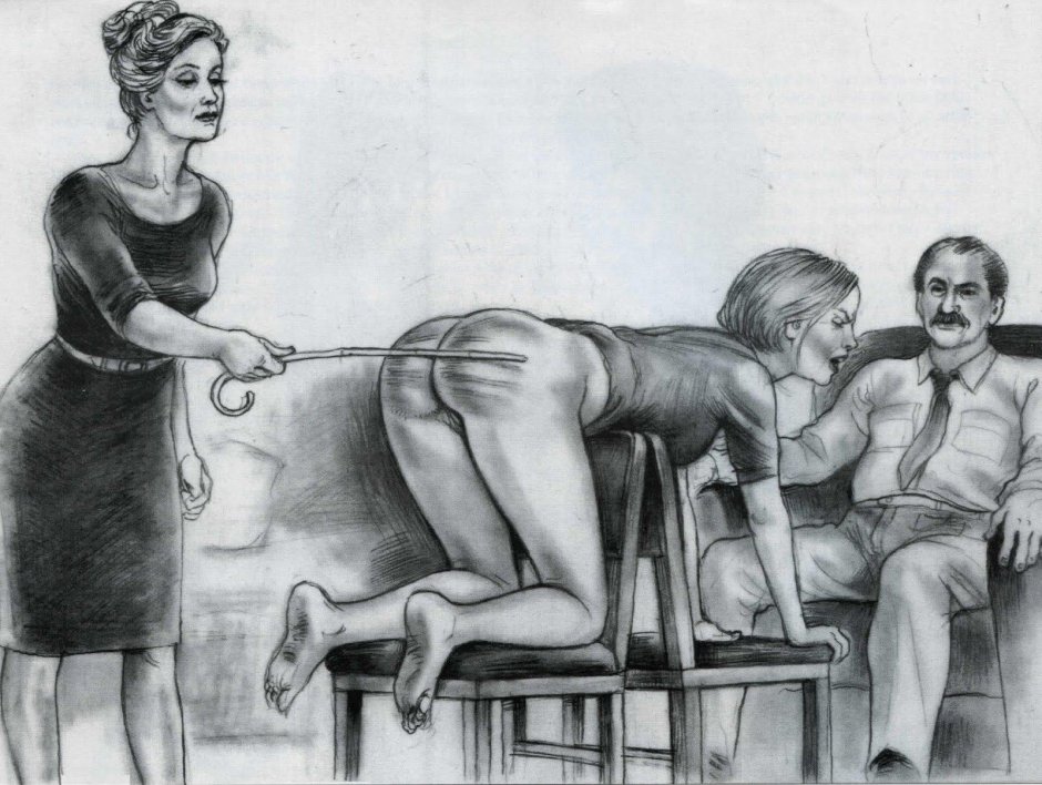 Наказание мальчика поркой