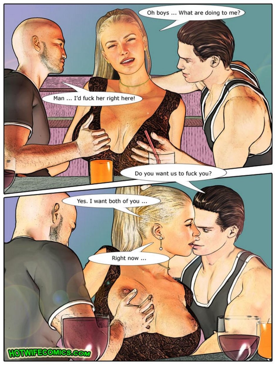 Порнографические комиксы в баре