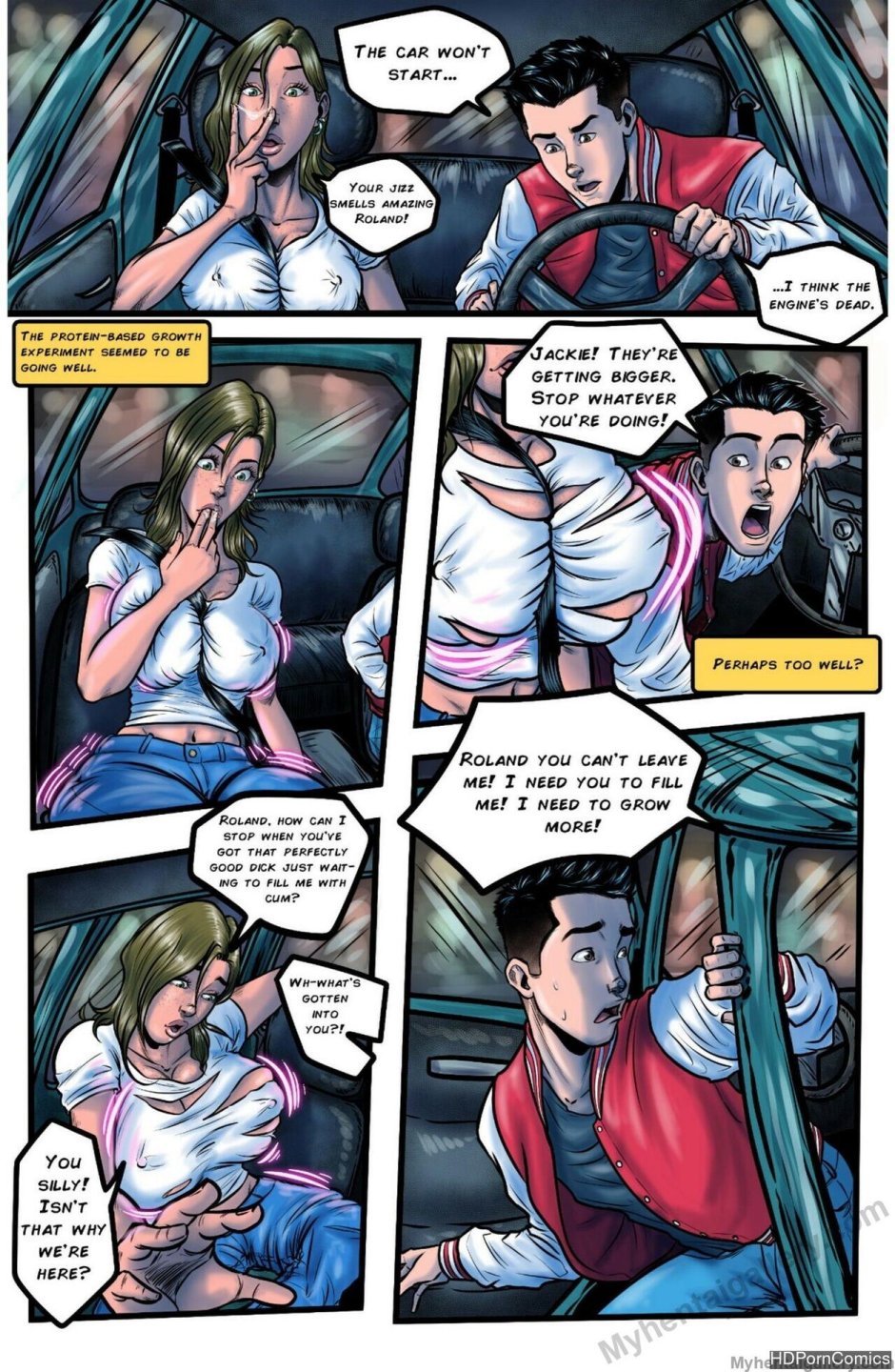 Комикс порно