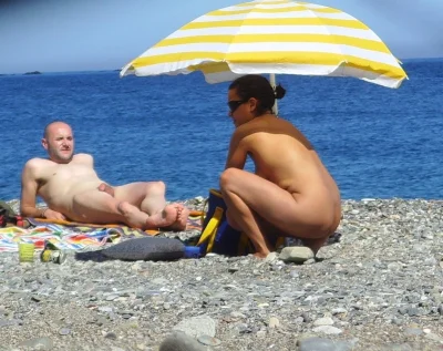 Порно нудийский пляж