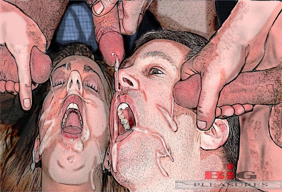 Ахегао лица