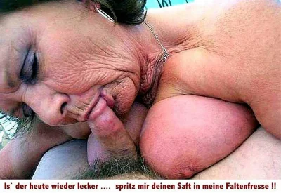 Старуха минет