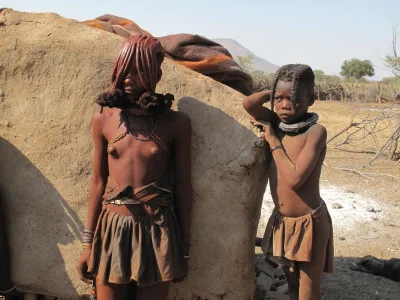 Химба намибия девушки