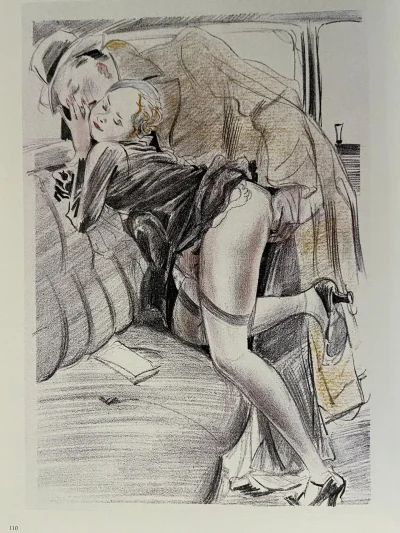 Современные эротические иллюстрации