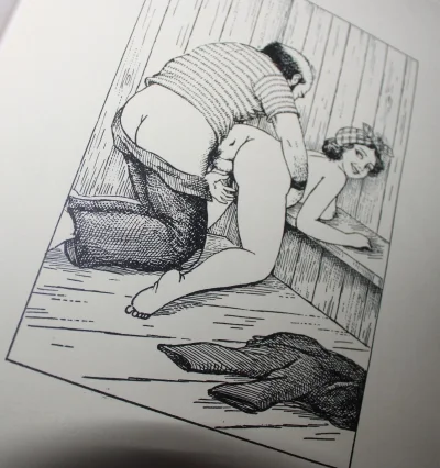 Порнография ретро рисунки инцеста