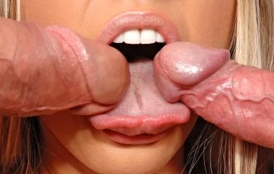 Порно минет крупный план