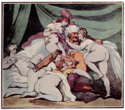 Эротические гравюры томаса роулендсона