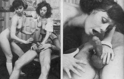 Гламурные ретро лесбиянки.