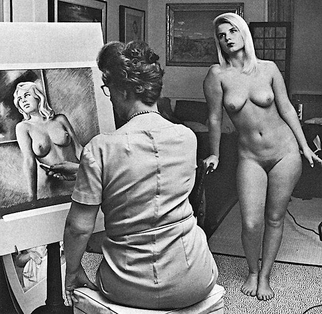 Советские натурщицы ню