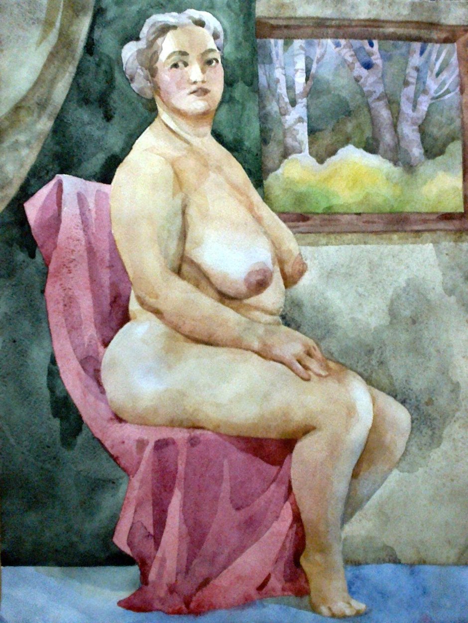 Голые зрелые натурщицы