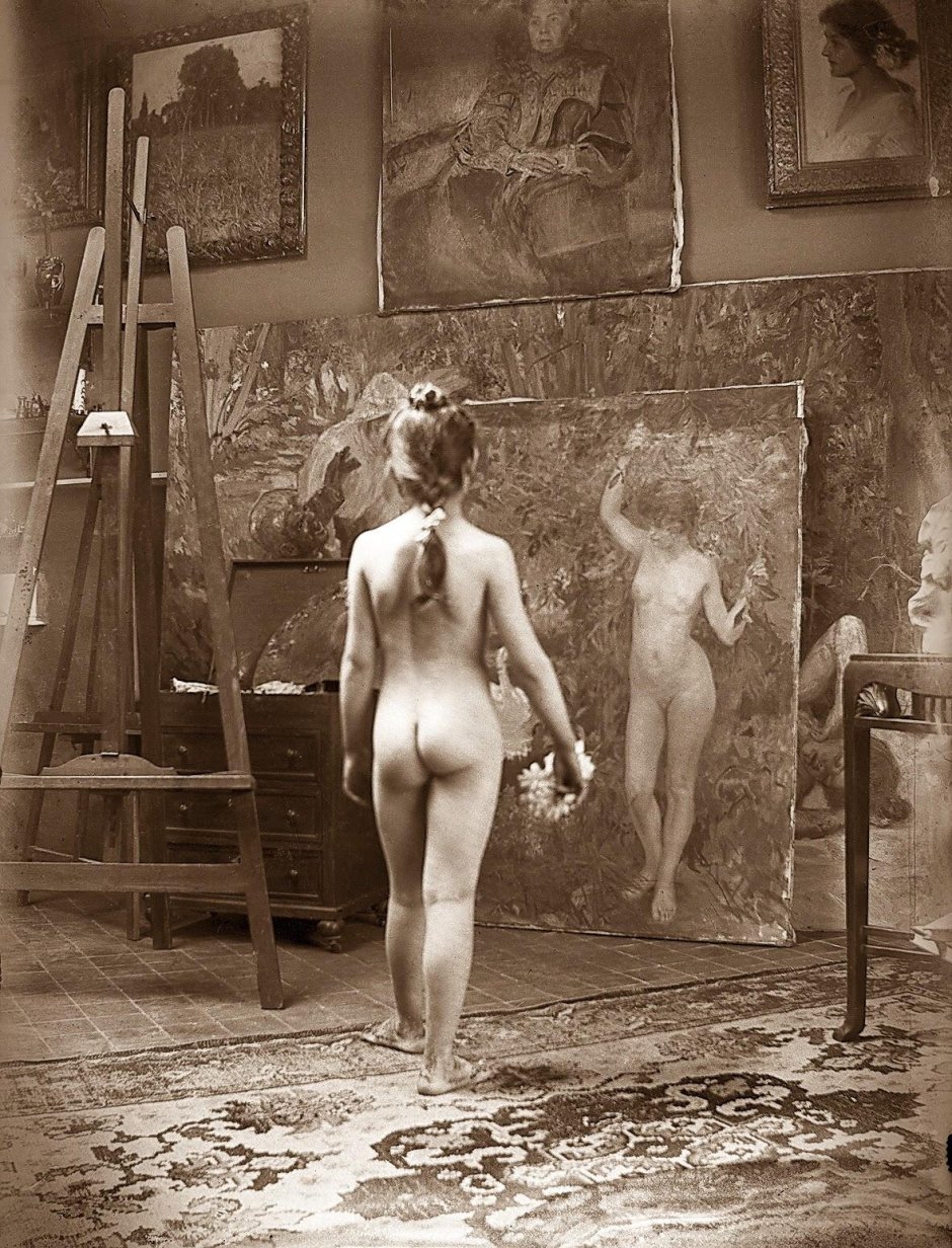 Натурщицы в академии художеств ссср