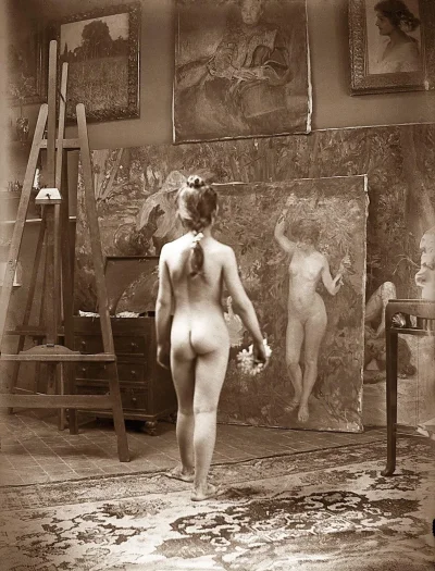 Натурщицы в академии художеств ссср