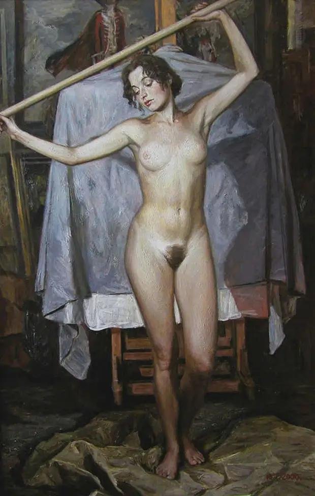 Панцырев натурщица