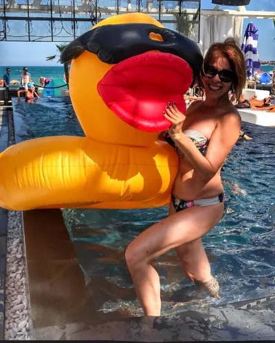 Надувная утка