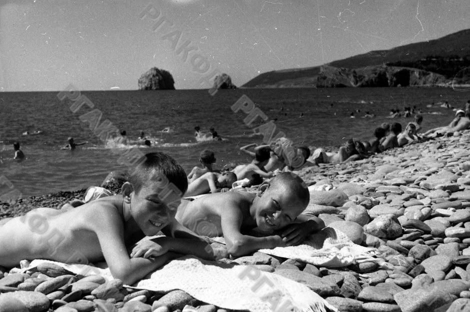 Артек лагерь ссср солнечные ванны