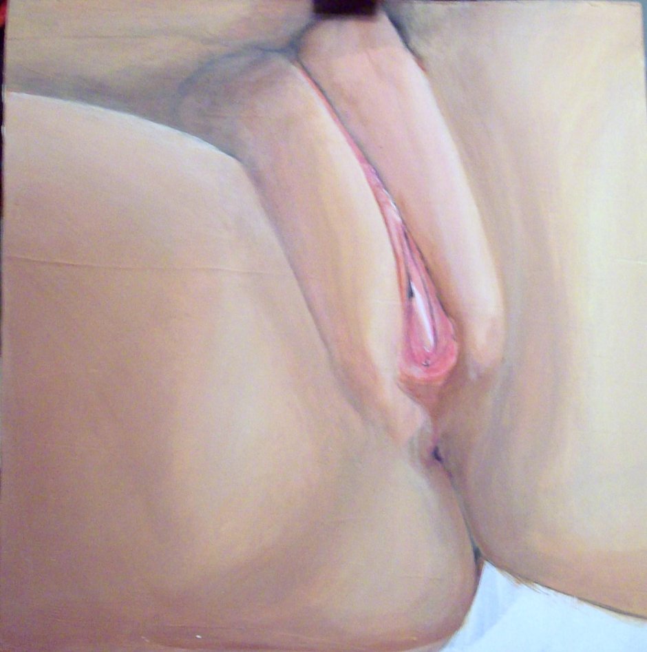 Вагины в современной живописи