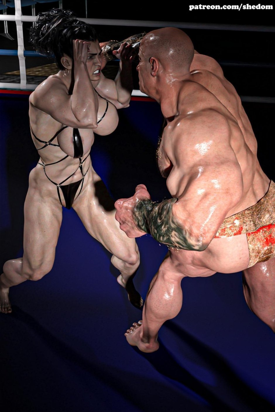 Борьба девушек д