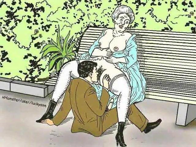 Бабушка порно