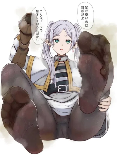 Эльфийка аниме