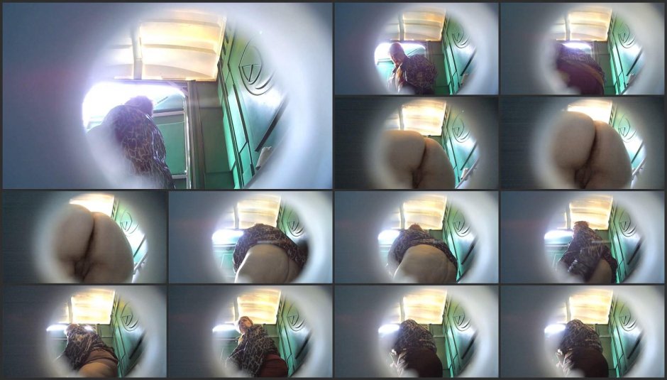 Порно скрытая камера в туалете