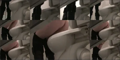 Порно в туалете скрытая камера