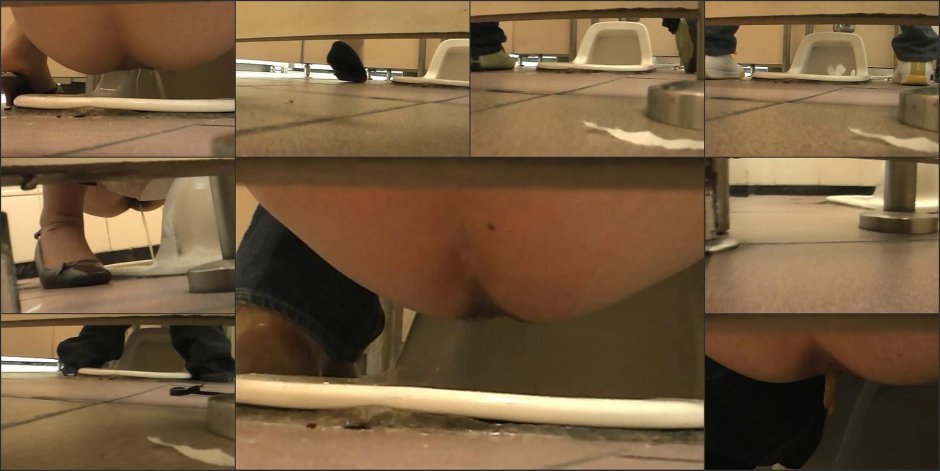 Писает скрытая камера