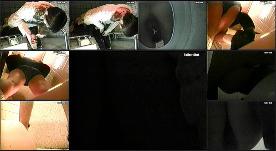 В туалете скрытая камера