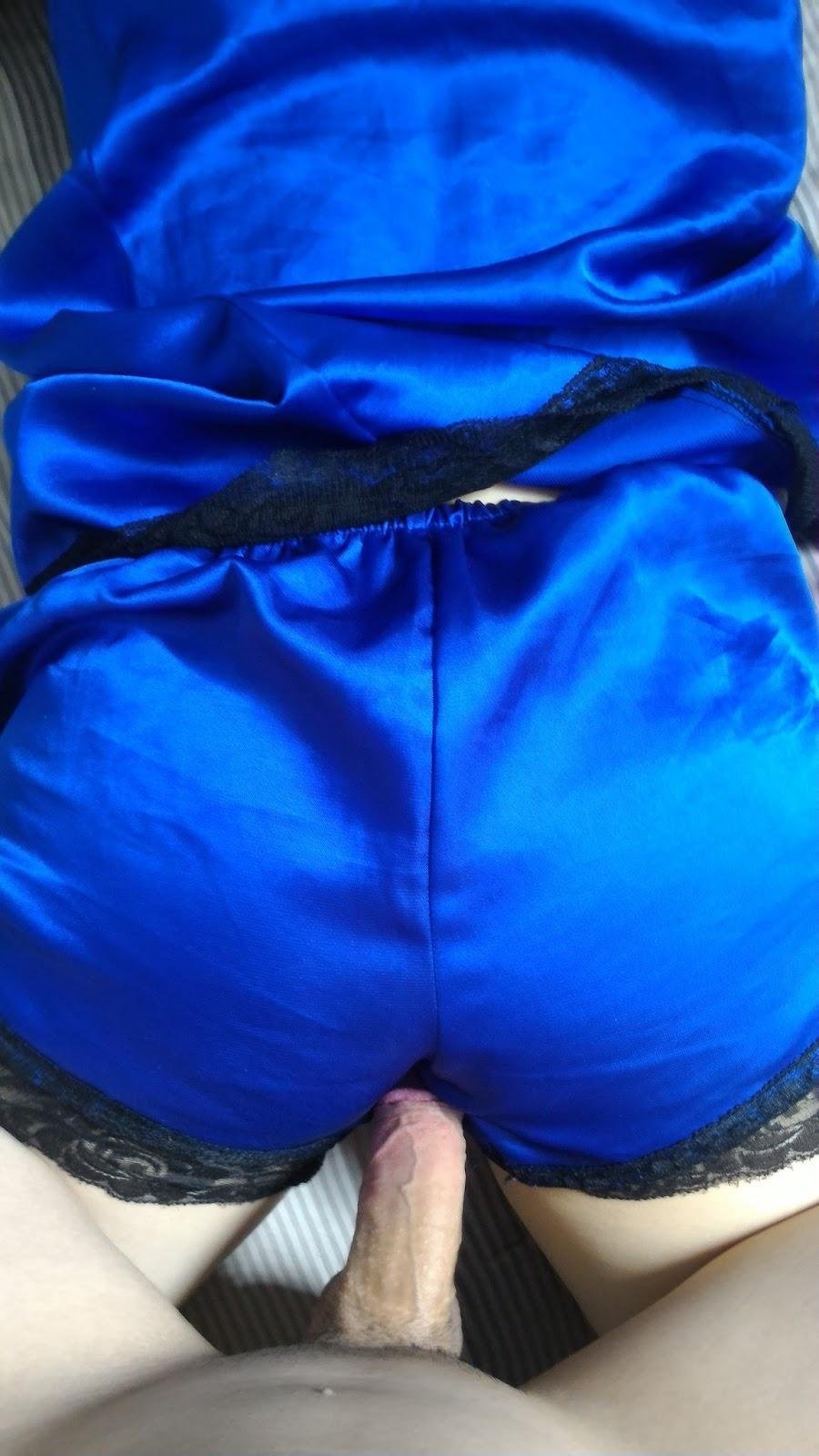 Шорты шелковые