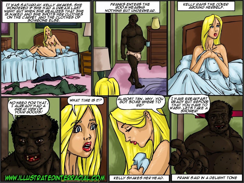 Порно комикс негр