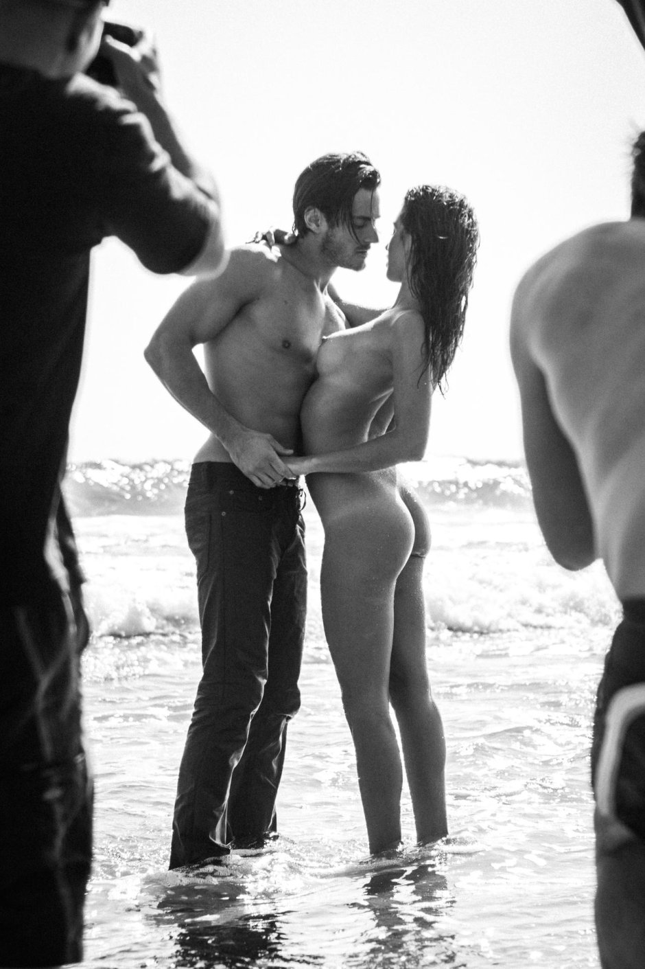 Пара на пляже